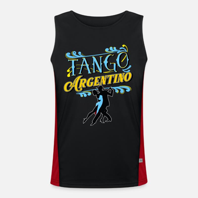 Tango, danseurs de tango Débardeur respirant contrasté Homme 
