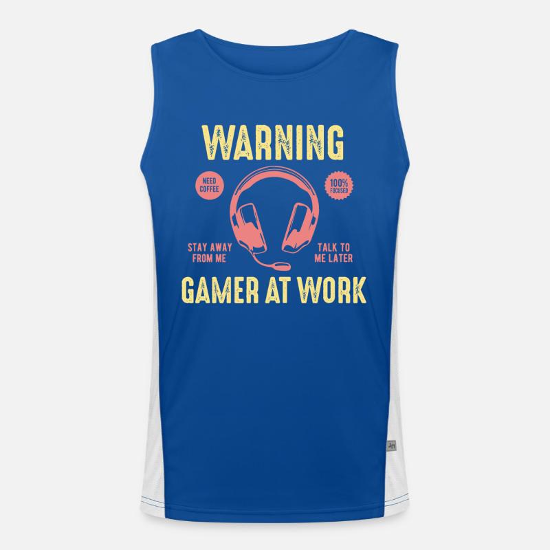 Jeux informatiques Débardeur respirant contrasté Homme 