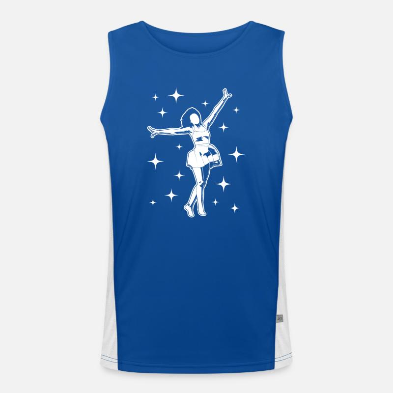 Danseuse Débardeur respirant contrasté Homme 