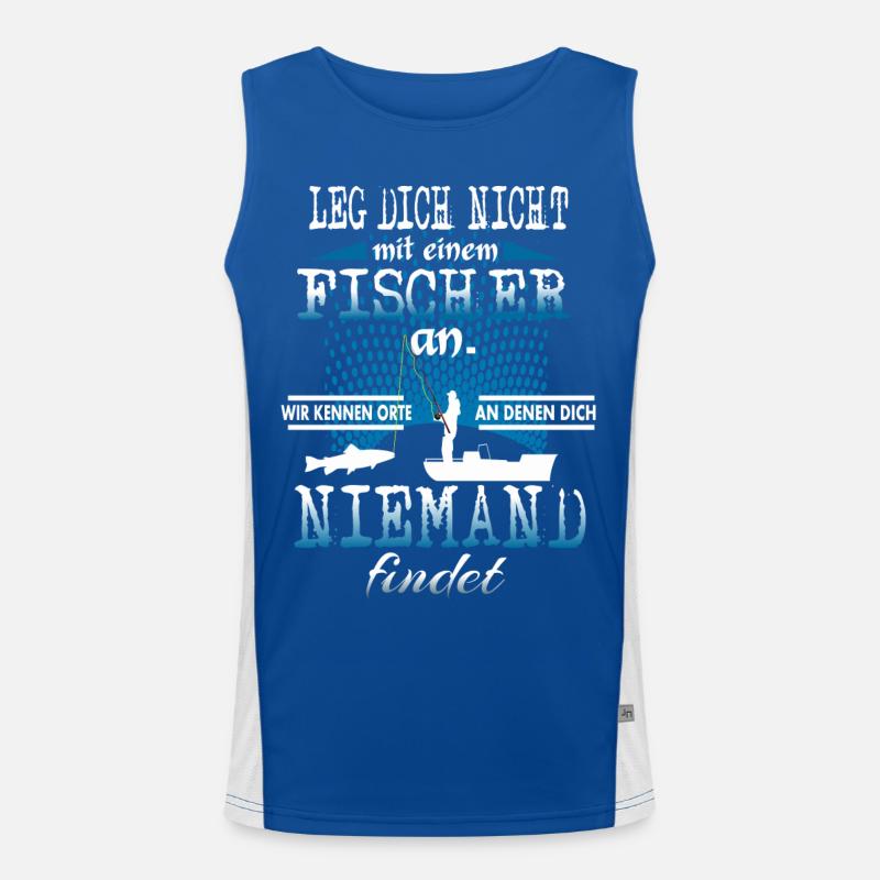 Fischer Funktionelles Kontrast-Tank Top für Männer 