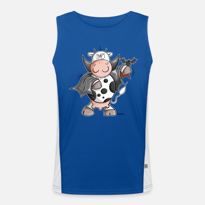 Dracula Kuh I Vampire Fun Débardeur respirant contrasté Homme 