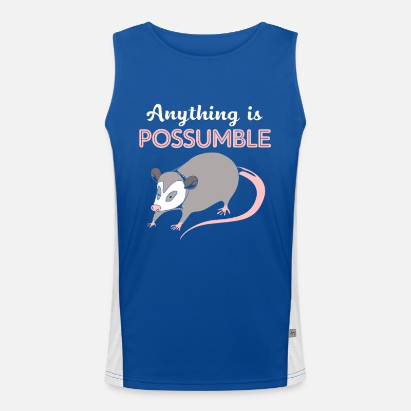 opossum Débardeur respirant contrasté Homme 