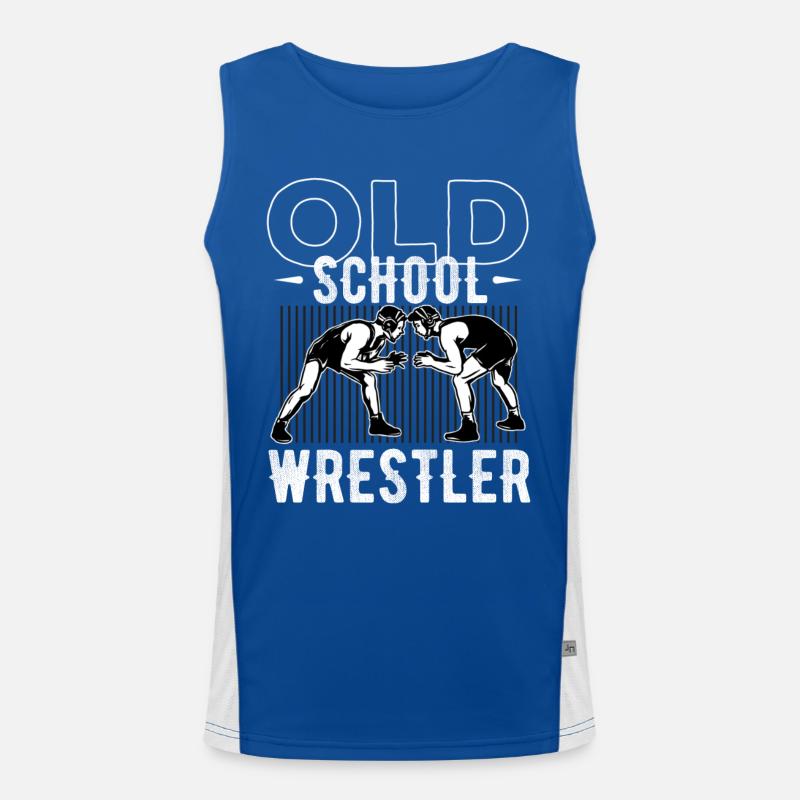 Ringen, Ringen griechisch römischer Stil, Funktionelles Kontrast-Tank Top für Männer 
