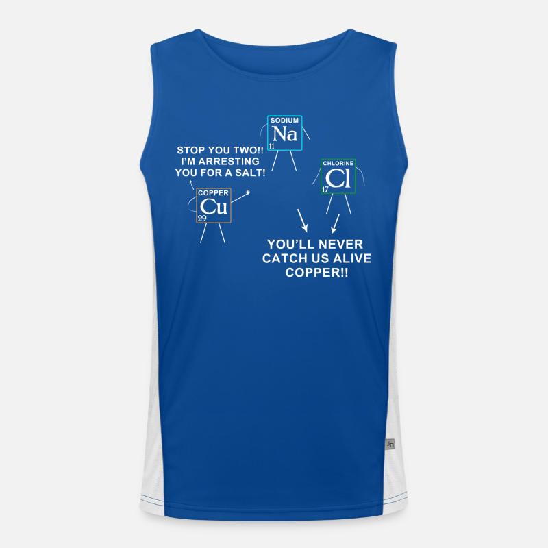 science Débardeur respirant contrasté Homme 