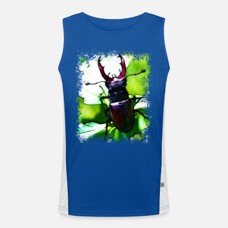 hjort bille Funktionel kontrast tanktop til herrer 