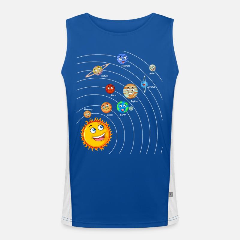 Système solaire Débardeur respirant contrasté Homme 