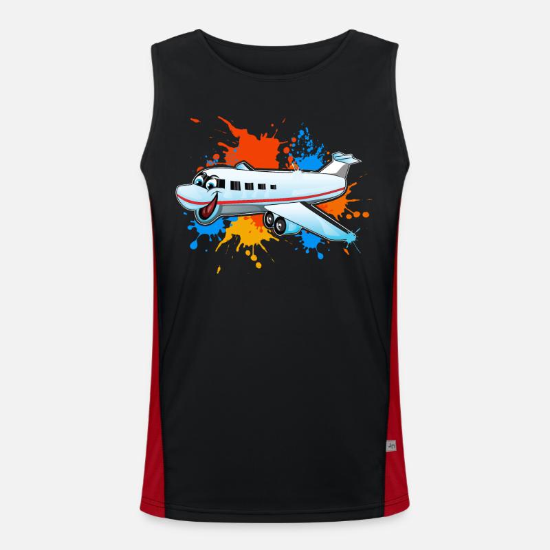Avion Débardeur respirant contrasté Homme 