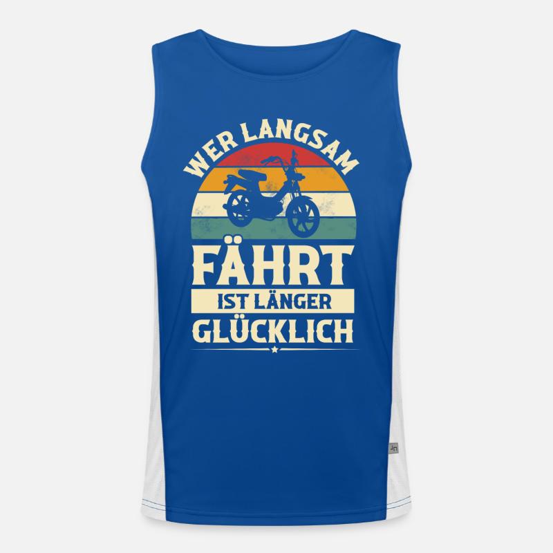 Mofa Funktionelles Kontrast-Tank Top für Männer 