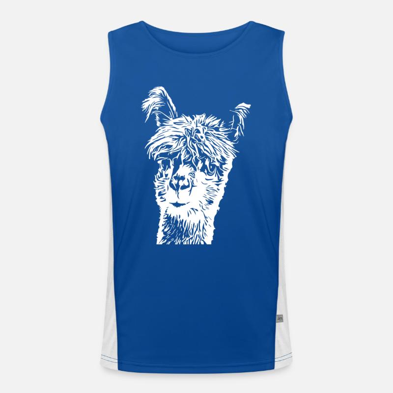 Lama Alpaca Men's Functional Contrast Tank Top 