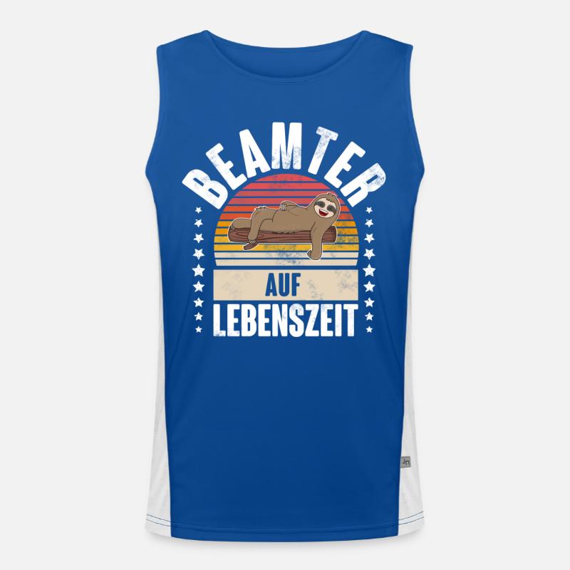 Beamter Funktionelles Kontrast-Tank Top für Männer 