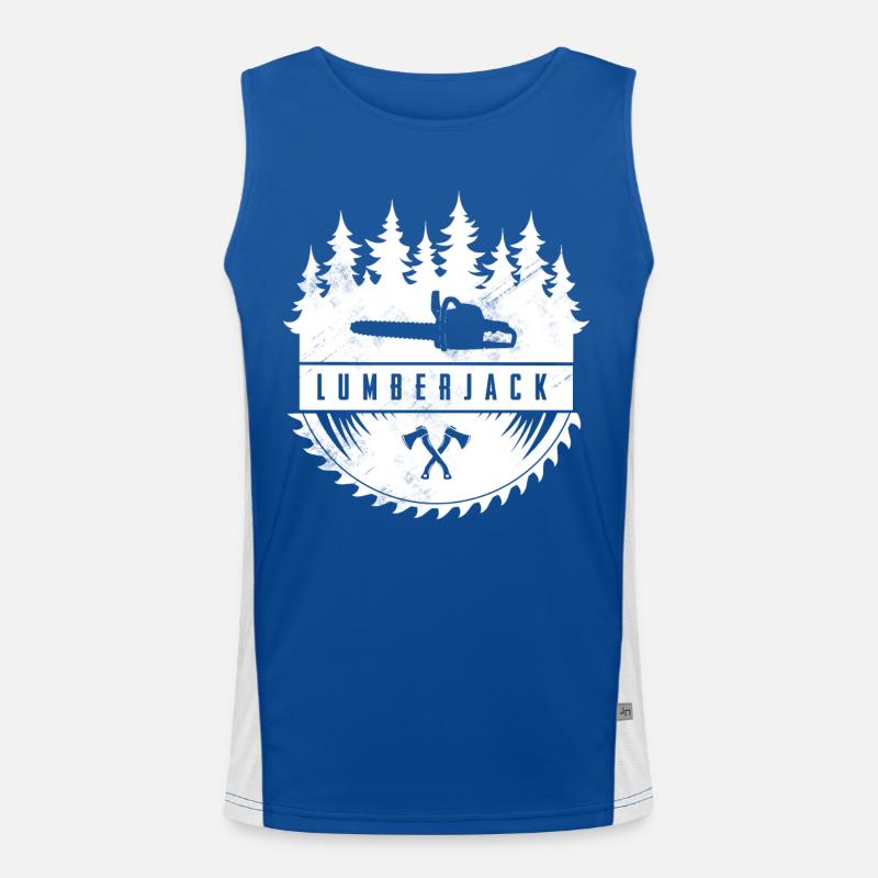 Bûcheron Débardeur respirant contrasté Homme 