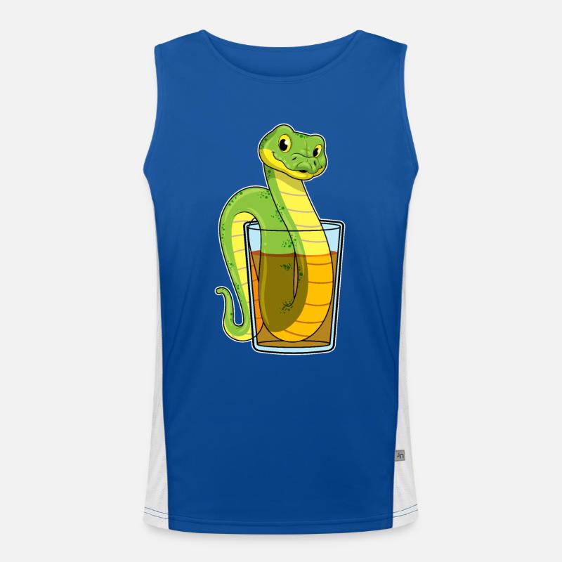 Snake Juice Men's Functional Contrast Tank Top 