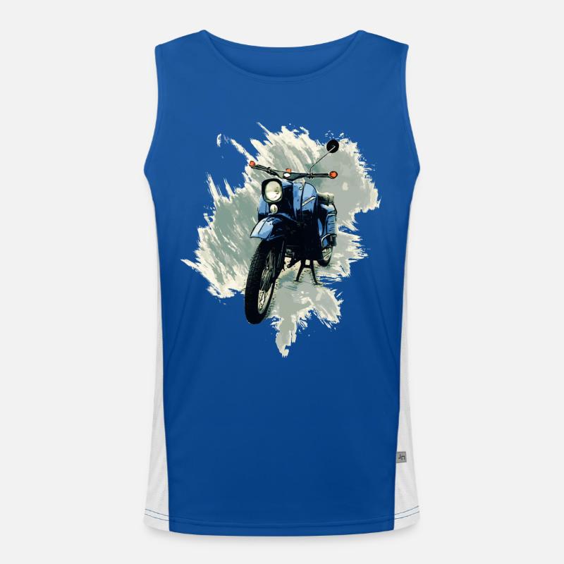 Simson Swallow Men's Functional Contrast Tank Top 