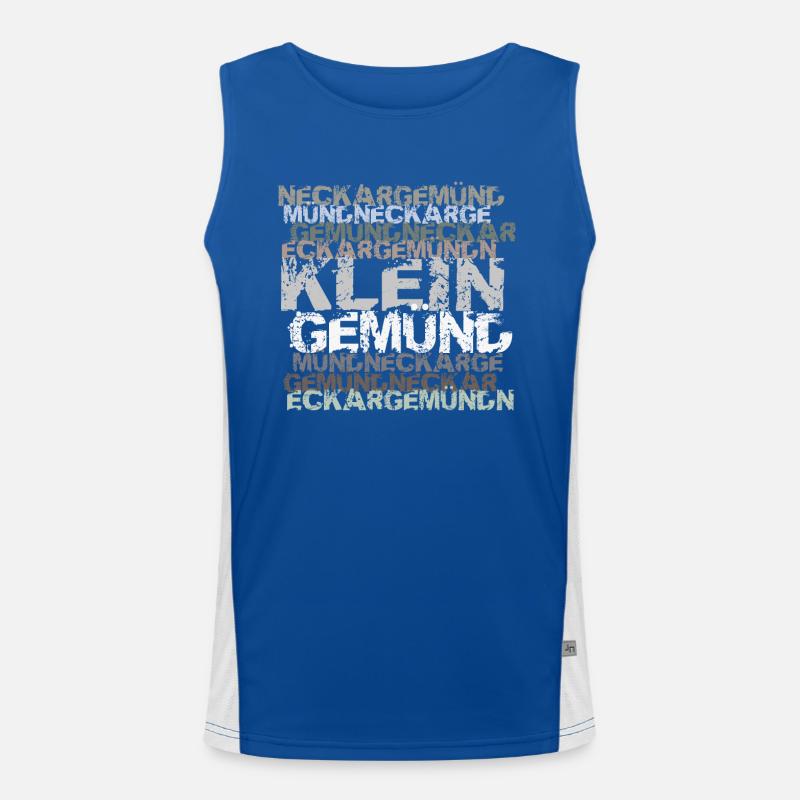 Neckargemünd - Kleingemuend Funktionelles Kontrast-Tank Top für Männer 