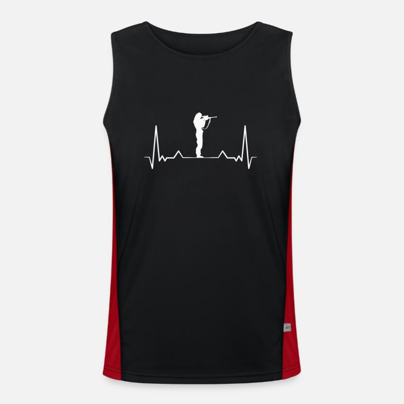 Hunter Heartbeat Men's Functional Contrast Tank Top 