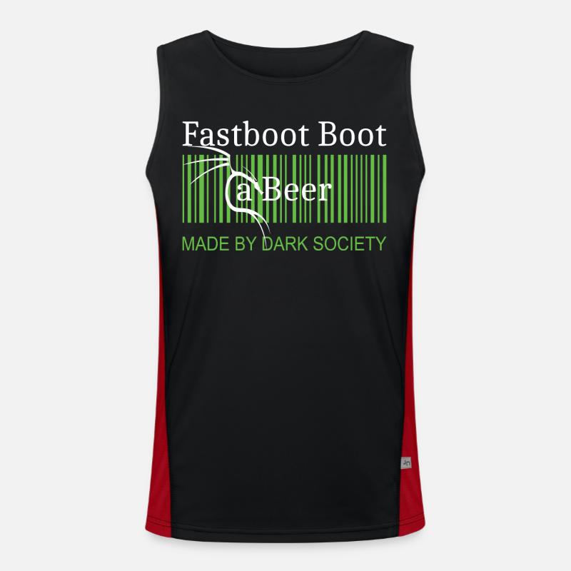 Fastboot Boot une bière Débardeur respirant contrasté Homme 
