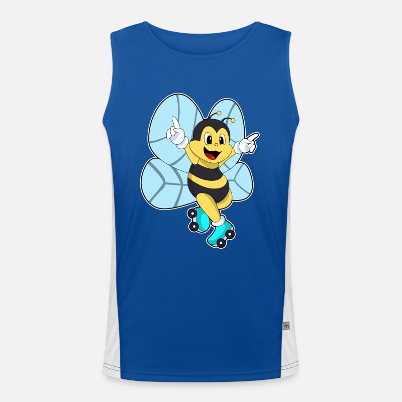 Patins à roulettes Bee Débardeur respirant contrasté Homme 
