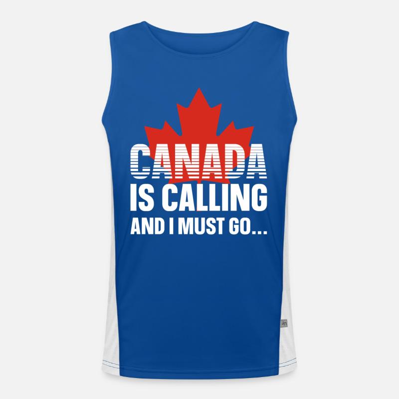 Kanada Funktionelles Kontrast-Tank Top für Männer 