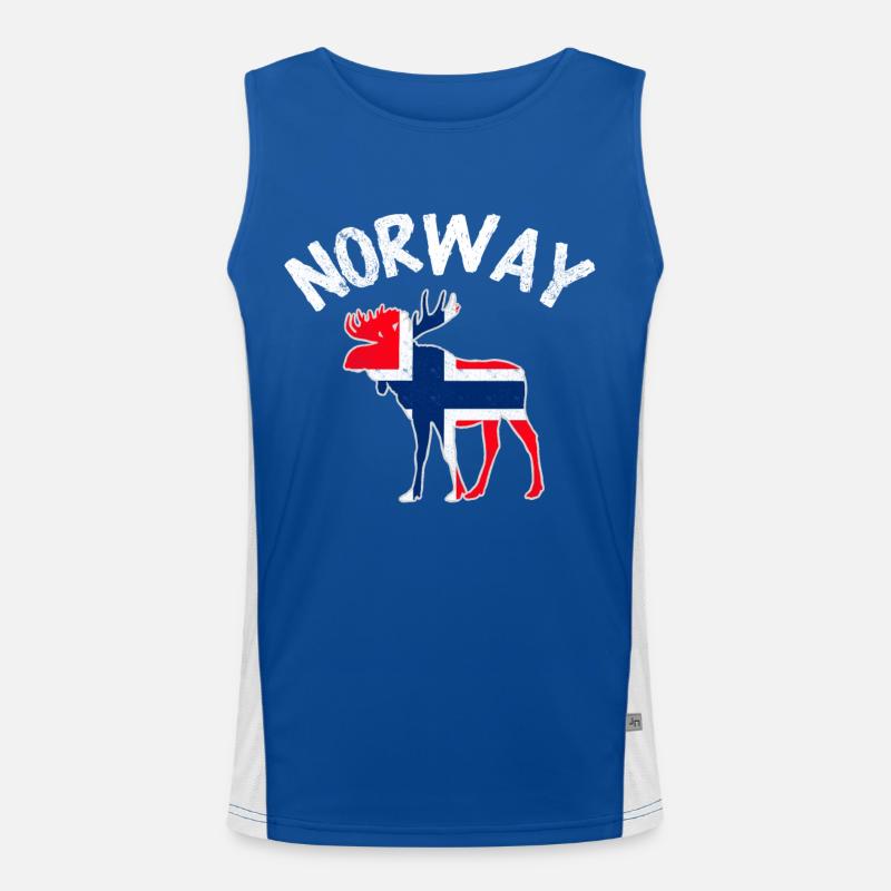 Norway Men's Functional Contrast Tank Top 
