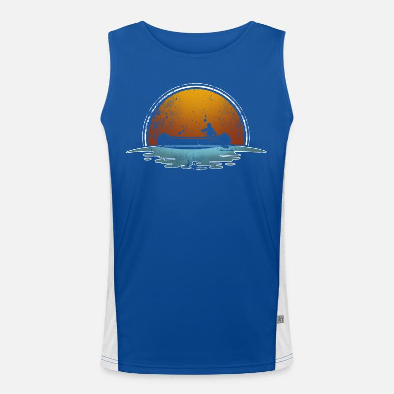 Canoeing Canoeing Canoeing Men's Functional Contrast Tank Top 
