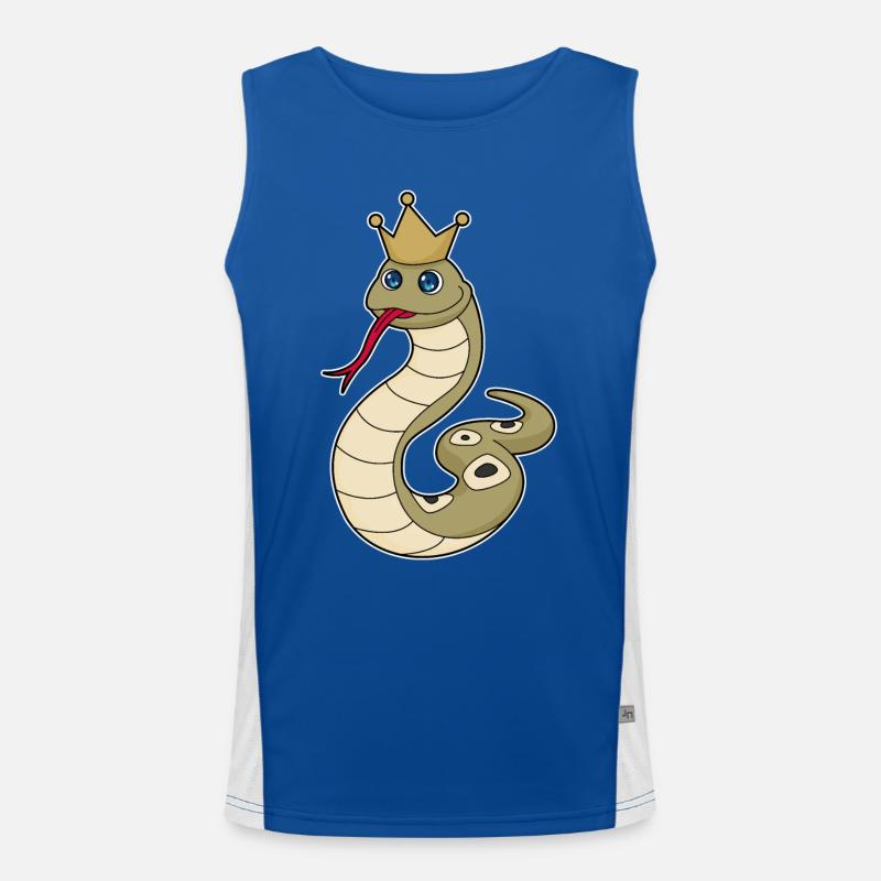 Couronne de serpent Débardeur respirant contrasté Homme 