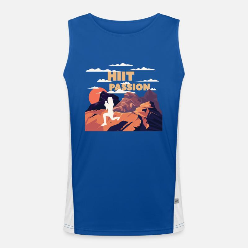 HIIT Passion Men's Functional Contrast Tank Top 