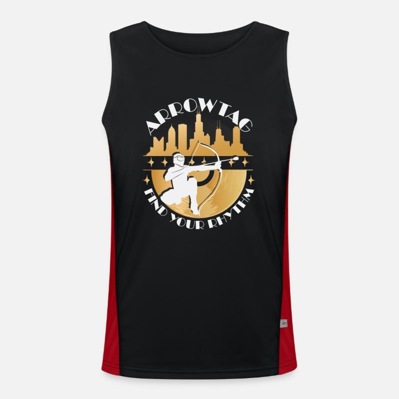 Arrowtag Rhythm Men's Functional Contrast Tank Top 