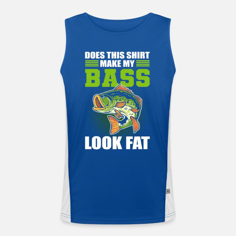 Est-ce que cette chemise rend mon achigan gras Débardeur respirant contrasté Homme 