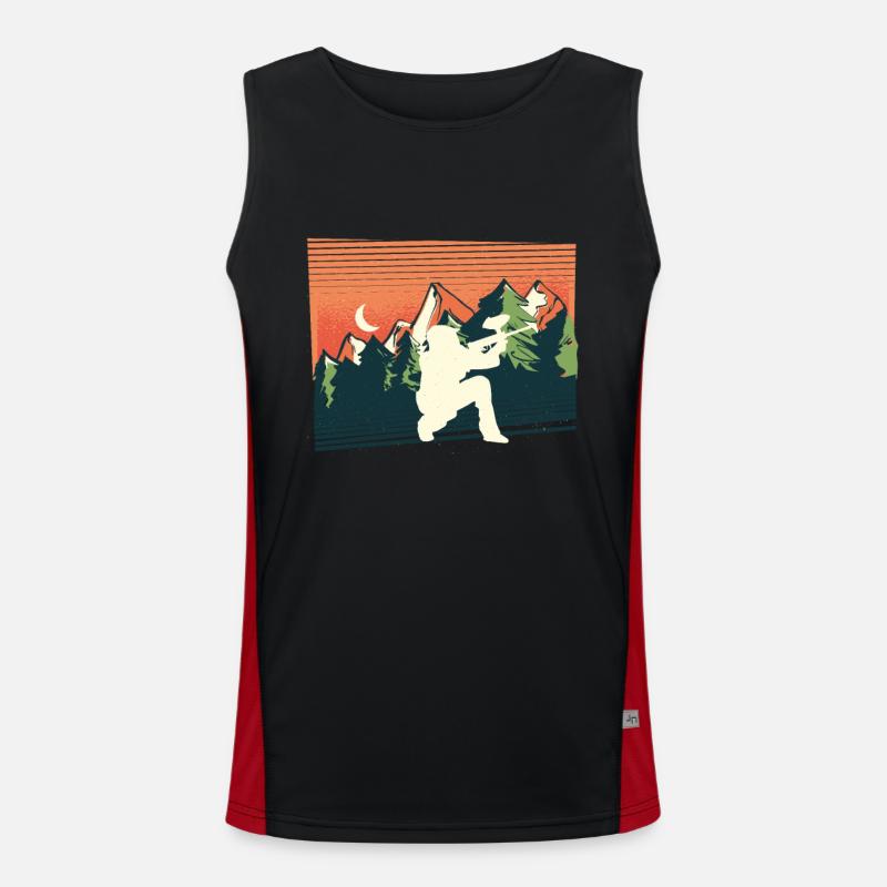 Paintball Paintballspieler Funktionelles Kontrast-Tank Top für Männer 