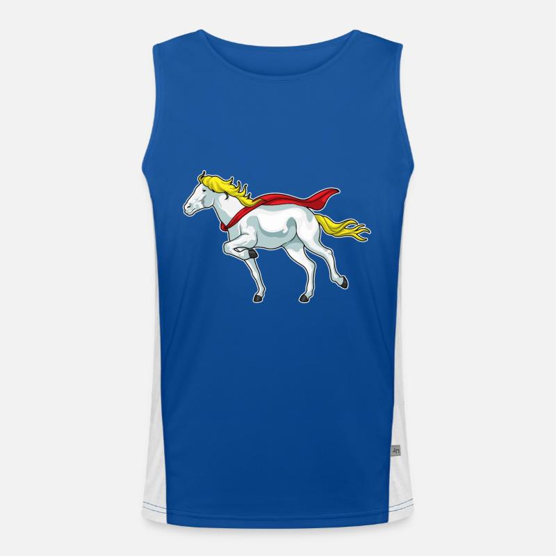 Cap de cheval Débardeur respirant contrasté Homme 