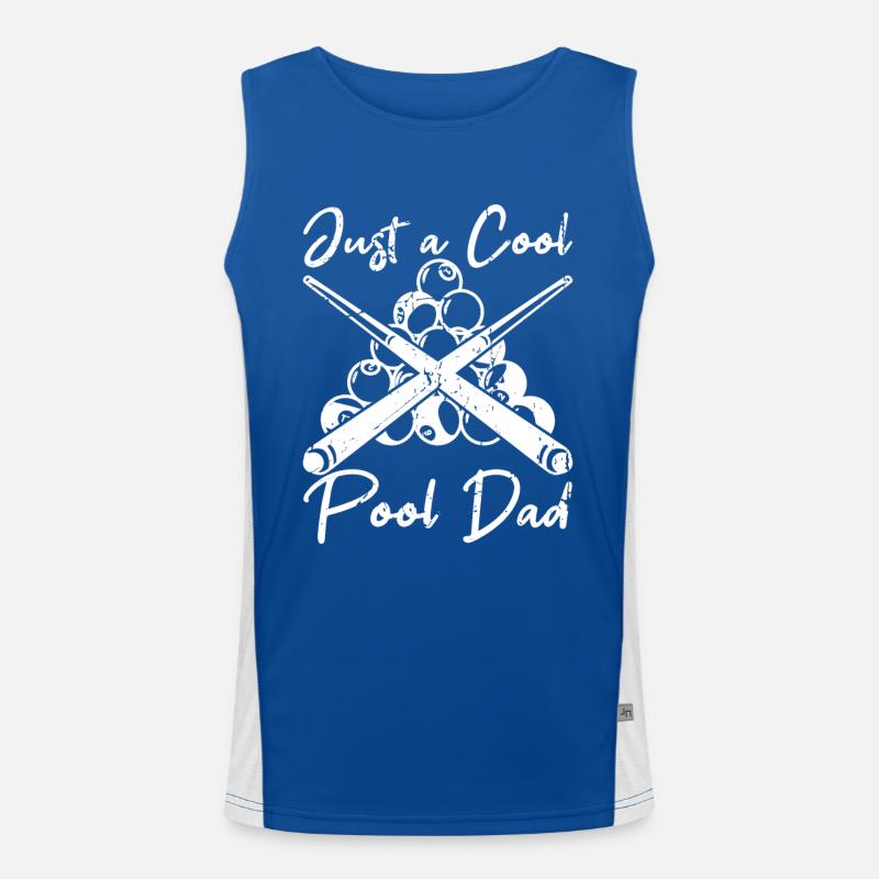 Cool Pool Daddy Débardeur respirant contrasté Homme 
