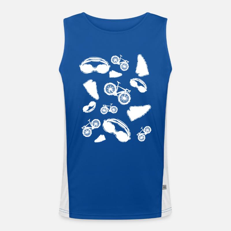 Triathlon Icons Men's Functional Contrast Tank Top 