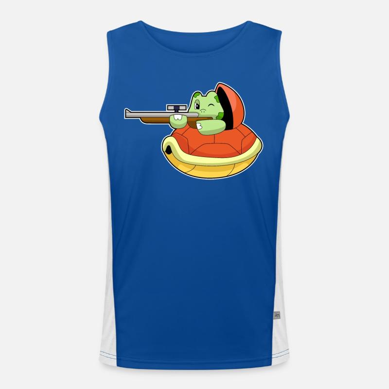 Fusil de sniper Turtle Débardeur respirant contrasté Homme 