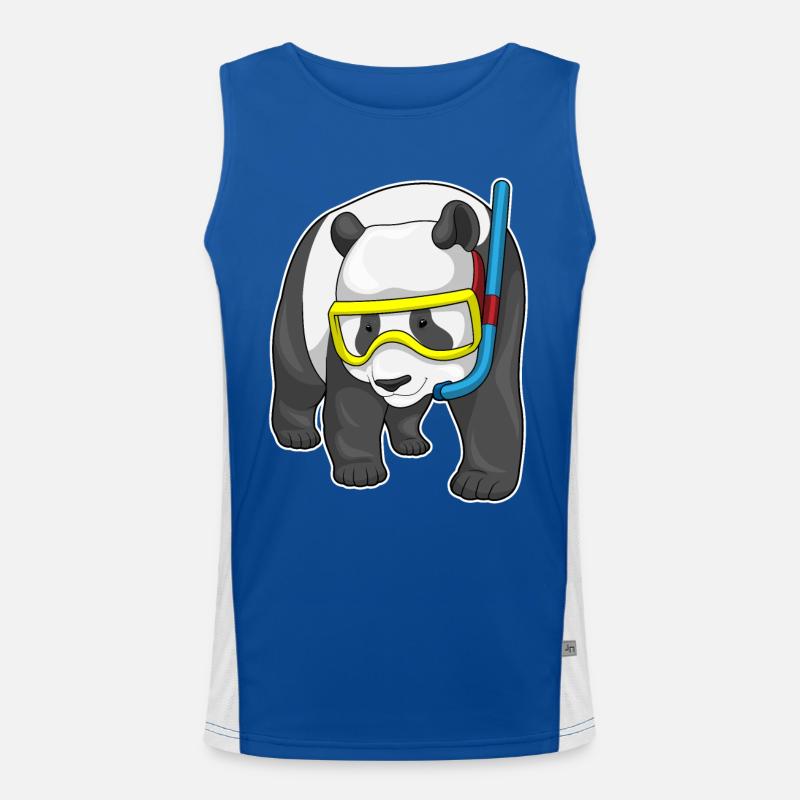 Plongée en apnéa Panda Diver Débardeur respirant contrasté Homme 