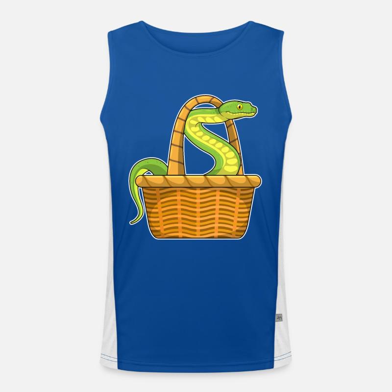 Panier serpent Débardeur respirant contrasté Homme 