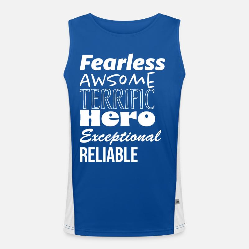 Father Einzigartige Geschenkidee für Papa Funktionelles Kontrast-Tank Top für Männer 