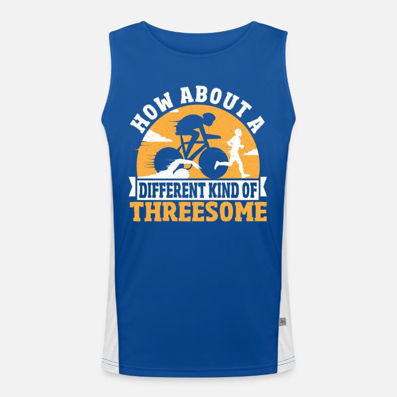 Triathlète Que diriez-vous d’un autre type de Débardeur respirant contrasté Homme 