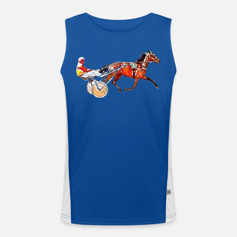 Course de trot Débardeur respirant contrasté Homme 