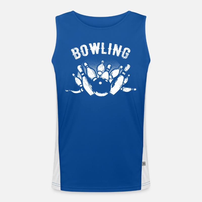Bowling Débardeur respirant contrasté Homme 