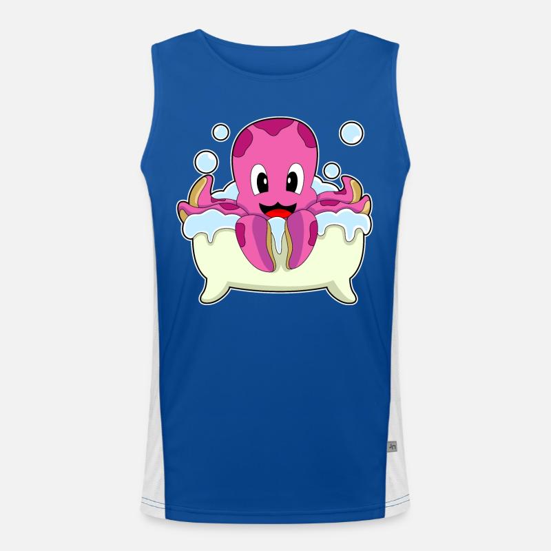 Baignoire de bain Octopus Débardeur respirant contrasté Homme 