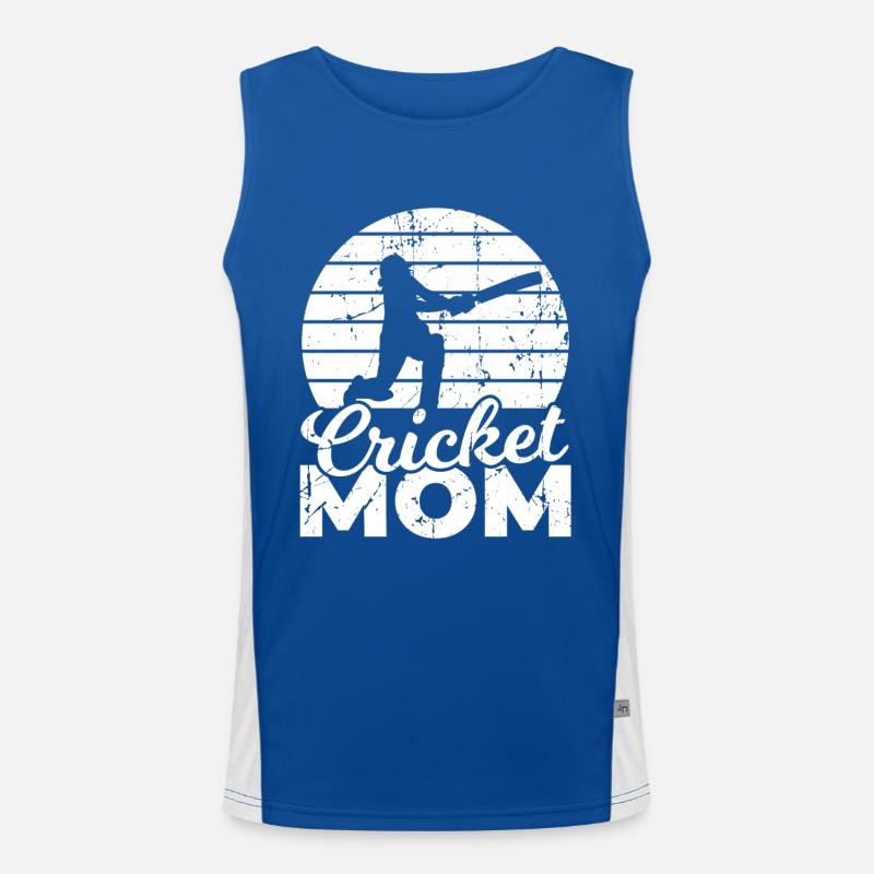 Cricket Mama Men's Functional Contrast Tank Top 