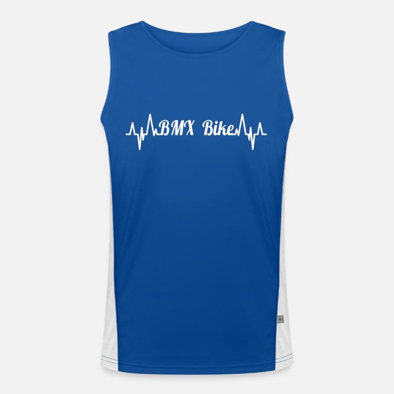 BMX Palpitations cardiaques Débardeur respirant contrasté Homme 
