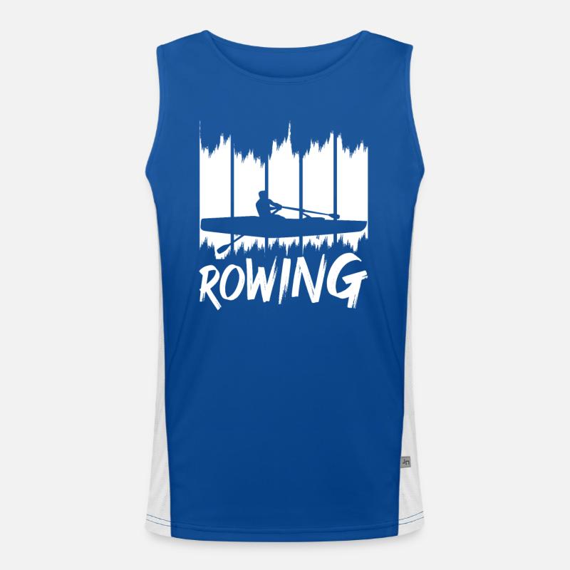 Skullen Funktionelles Kontrast-Tank Top für Männer 