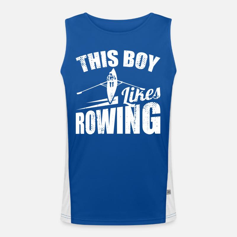 Garçon d’aviron Débardeur respirant contrasté Homme 