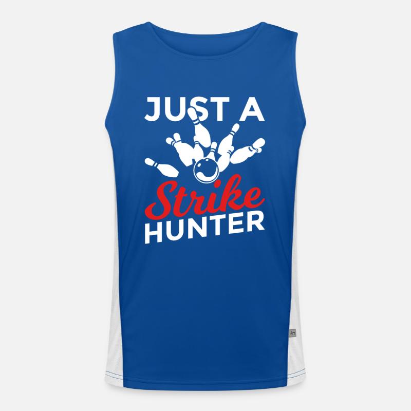Just A Strike Hunter Funktionelles Kontrast-Tank Top für Männer 