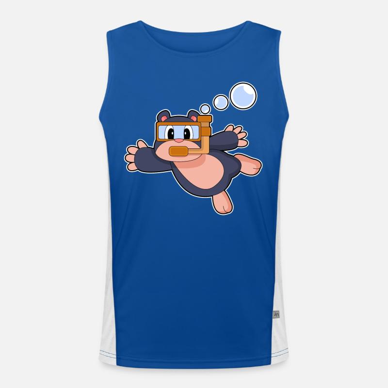 Mole Diver Snorkel Plongée Débardeur respirant contrasté Homme 