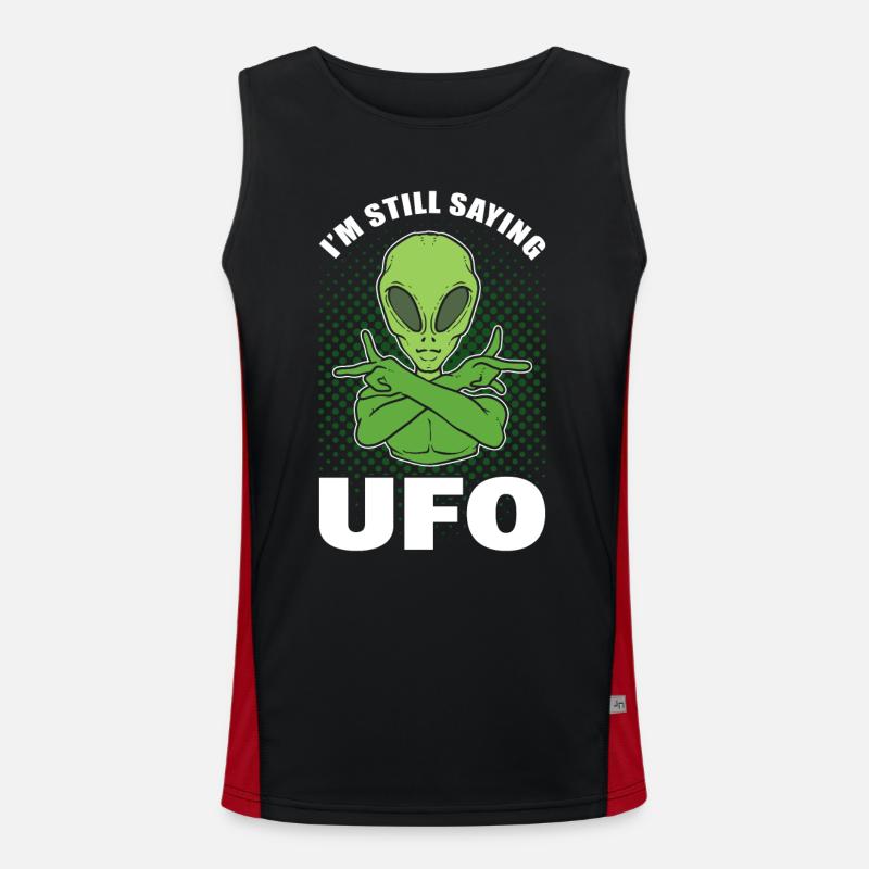 Je dis toujours que c’est un extraterrestre Débardeur respirant contrasté Homme 