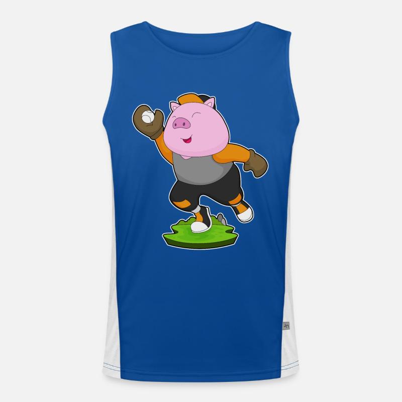 Gant de baseball Pig Débardeur respirant contrasté Homme 
