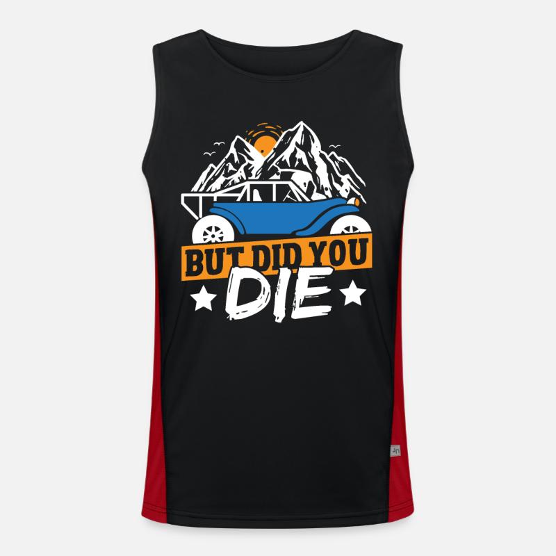 UTV Trail Ride Side By Sides Aber sind Sie Funktionelles Kontrast-Tank Top für Männer 