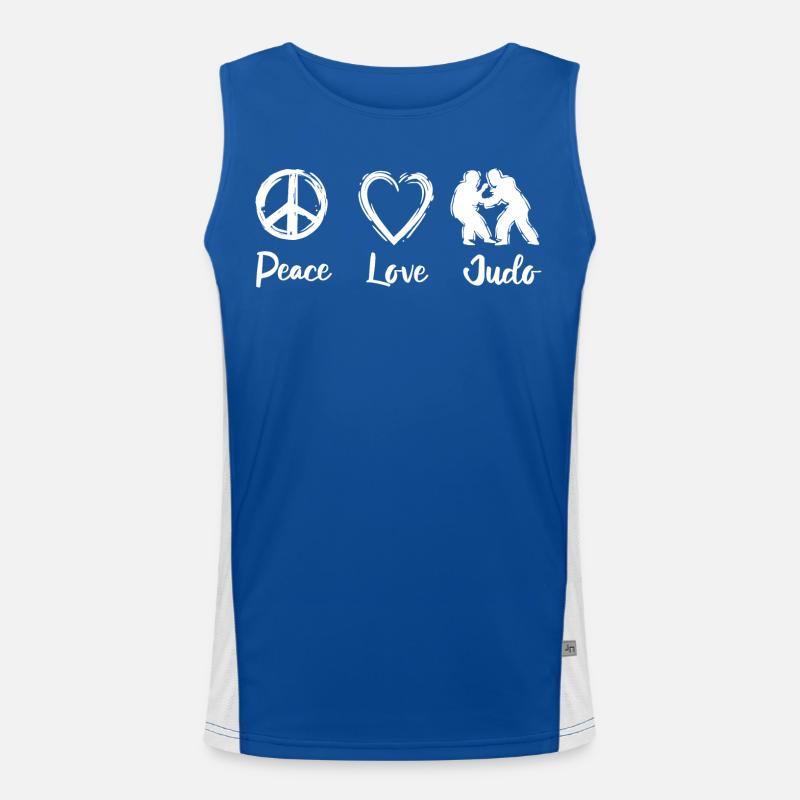 Judo Saying Men's Functional Contrast Tank Top 